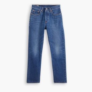 Levi’s 501 high waist straight dark wash jeans W26 L30